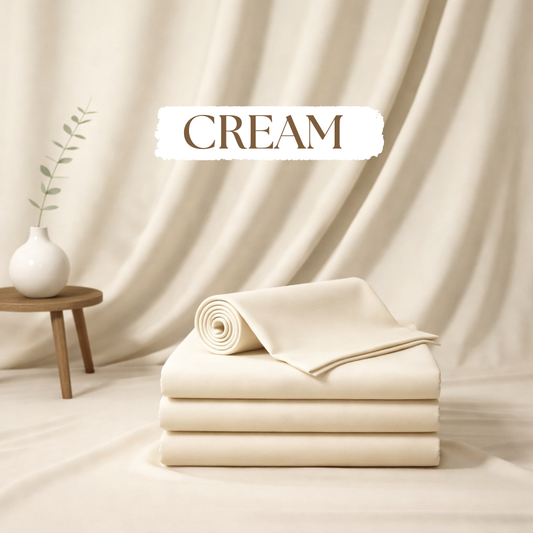 Premium Wash & Wear Boski- Cream