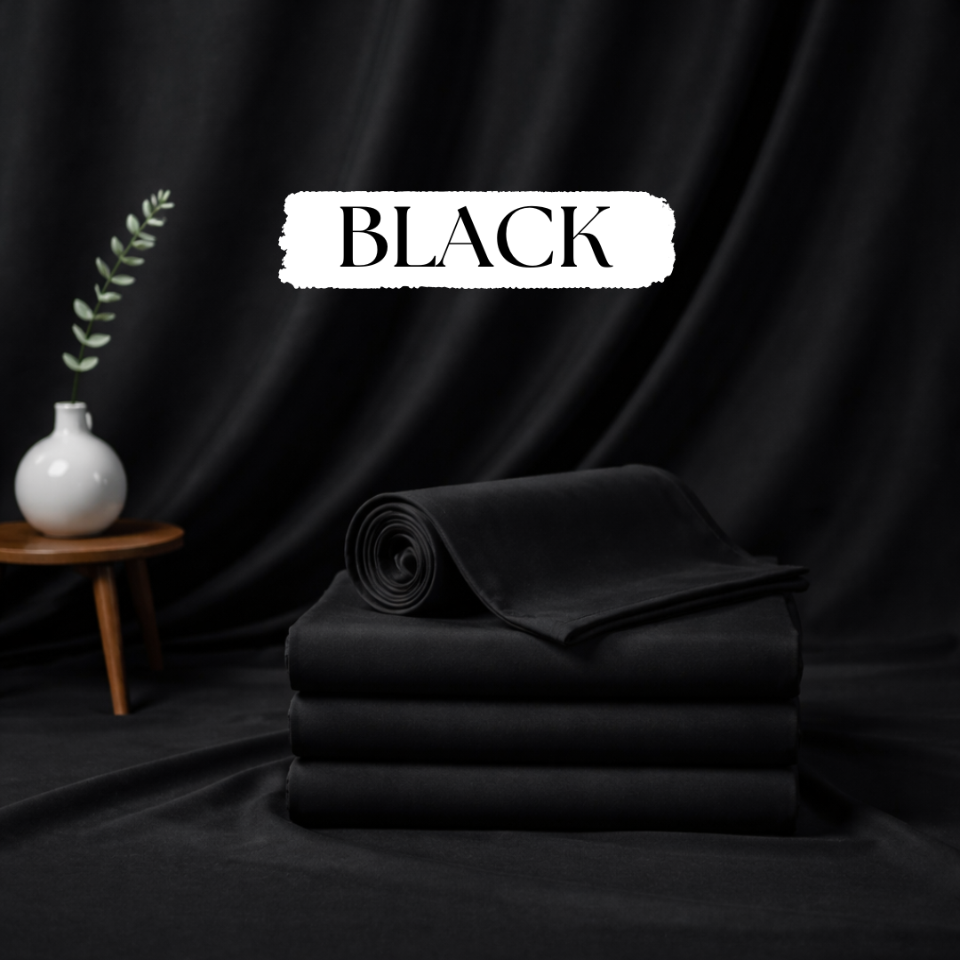 Premium Wash & Wear Boski- Black