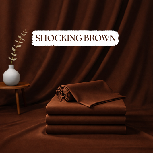 Premium Wash & Wear Boski- Shocking Brown
