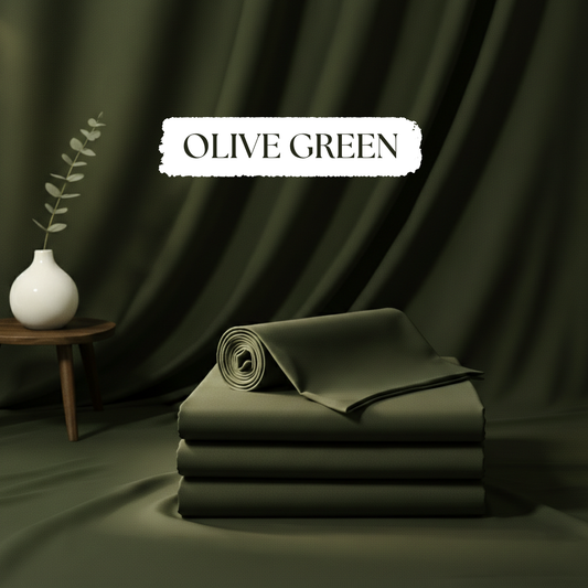 Premium Wash & Wear Boski- Olive Green