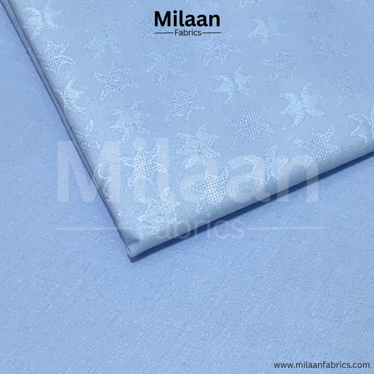Premium Khaddar - Sky Blue