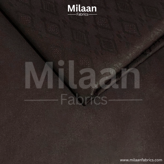 Premium Khaddar - Dark Chocolate