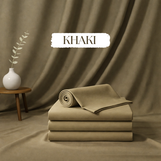 Premium Wash & Wear Boski- kHAKI